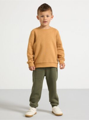Joggers with brushed inside - 8597416-6876