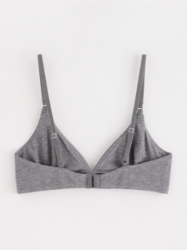 Soft bra in cotton - 8700596-8422