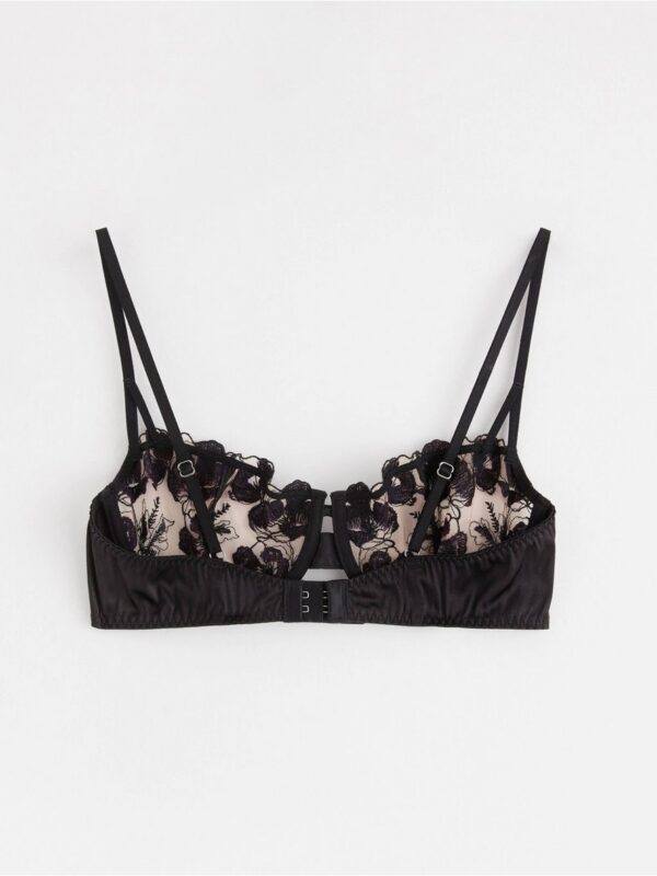 Ella m –  balconette bra in lace - 8724443-80