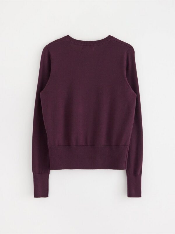 Fine-knitted cardigan - 3000084-7268