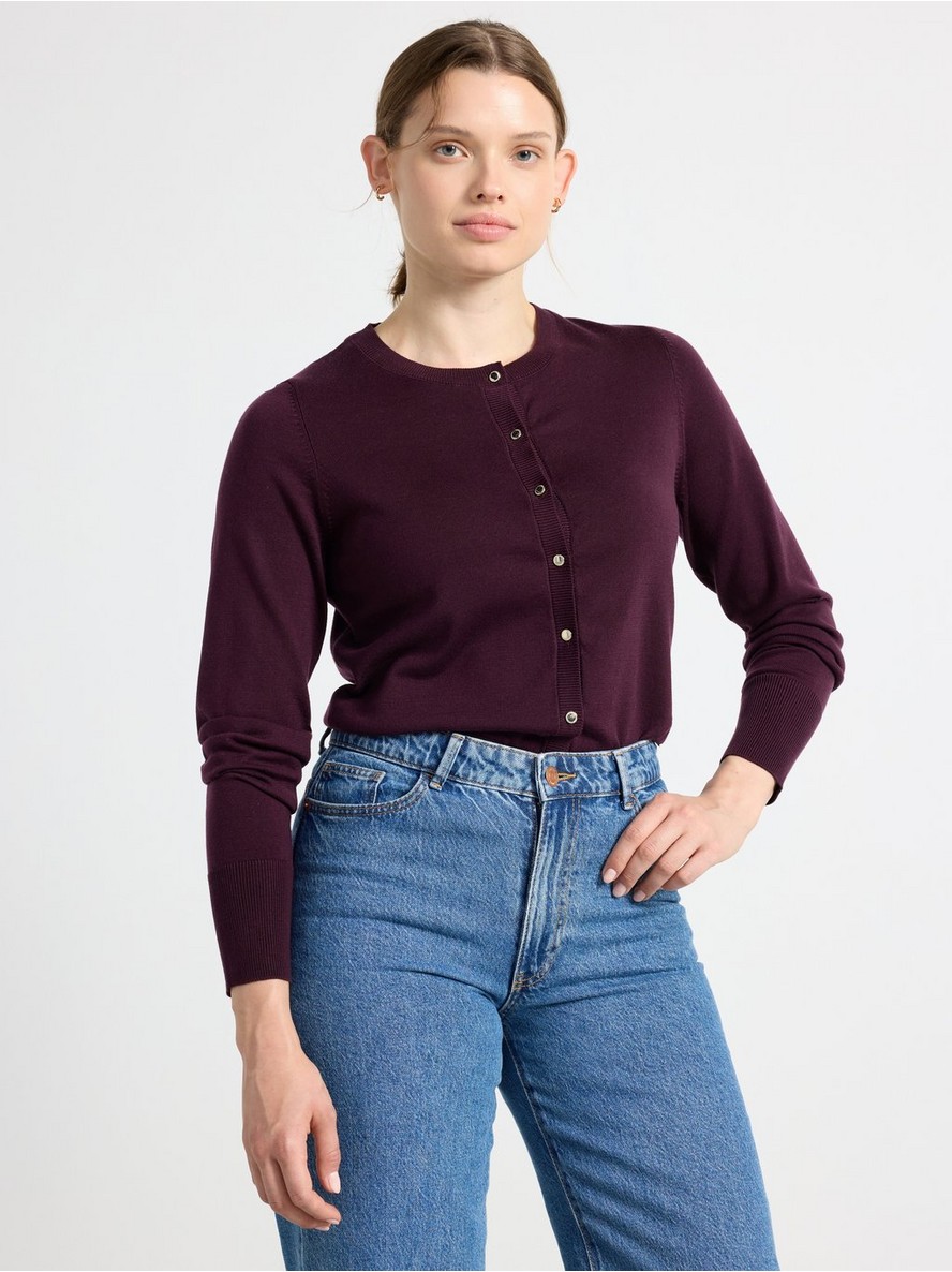 Dzemper – Fine-knitted cardigan