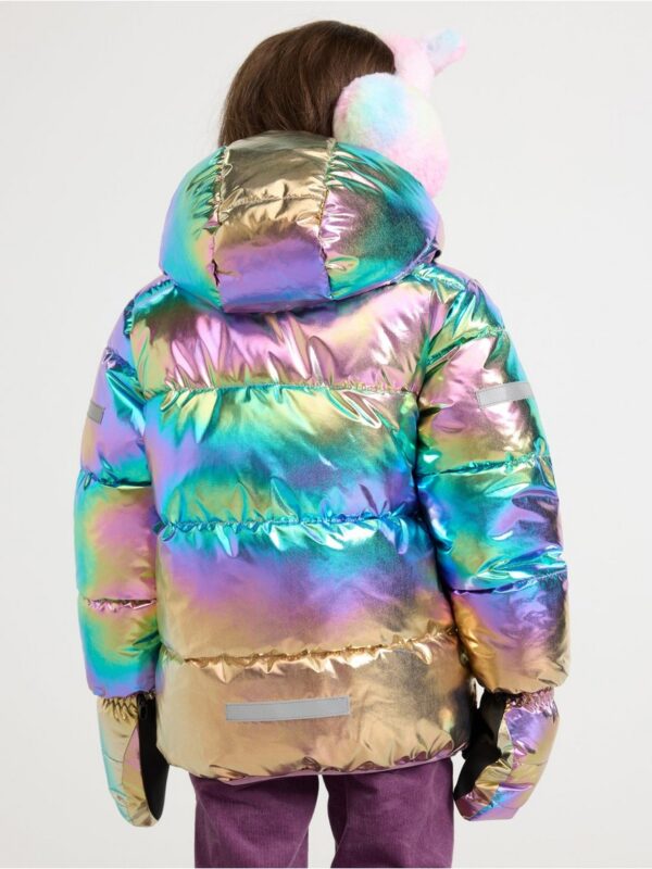Glossy padded jacket - 3000708-7173