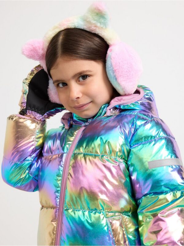 Glossy padded jacket - 3000708-7173