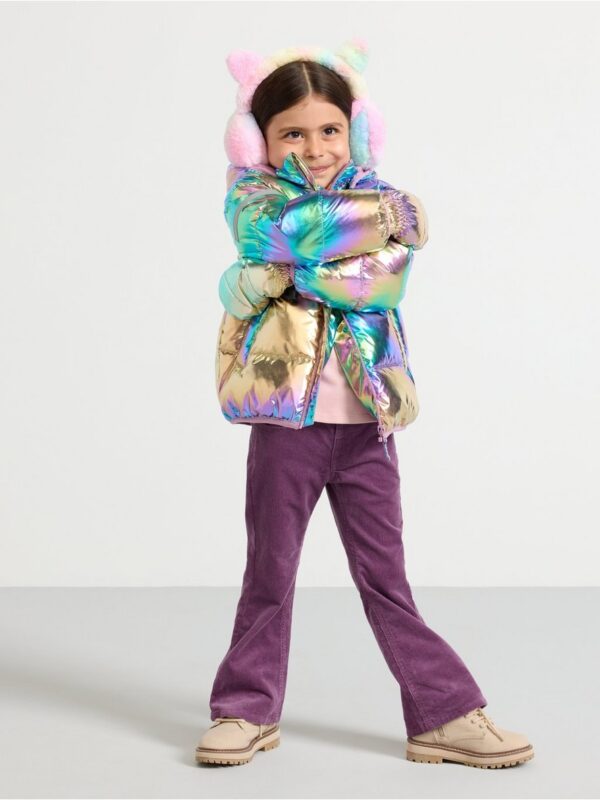 Glossy padded jacket - 3000708-7173