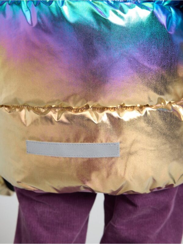 Glossy padded jacket - 3000708-7173