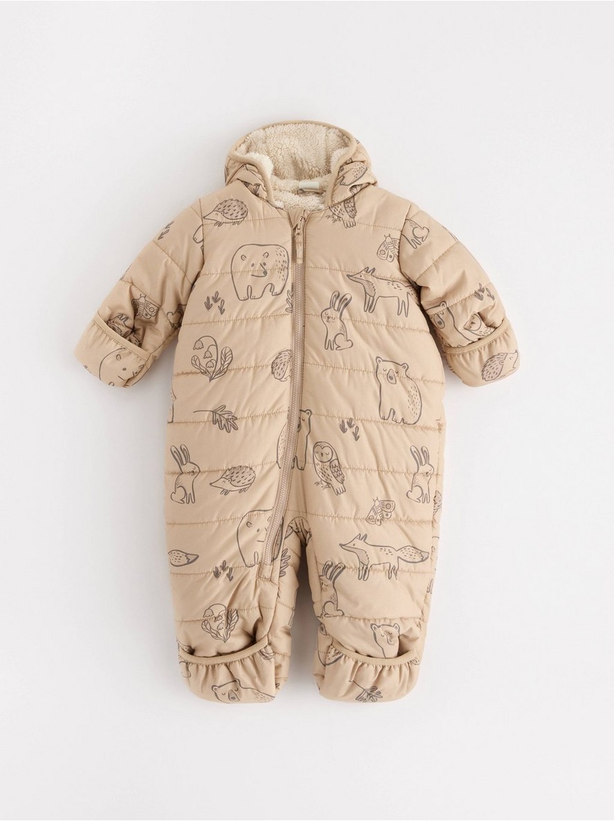 Skafander – Water repellent padded snowsuit