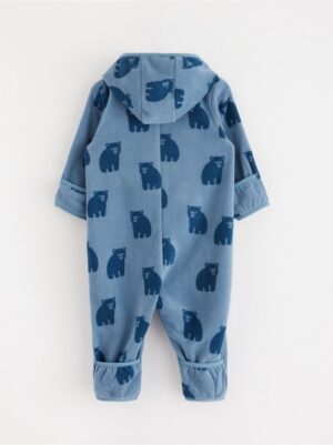 Pramsuit in microfleece - 3000733-9392