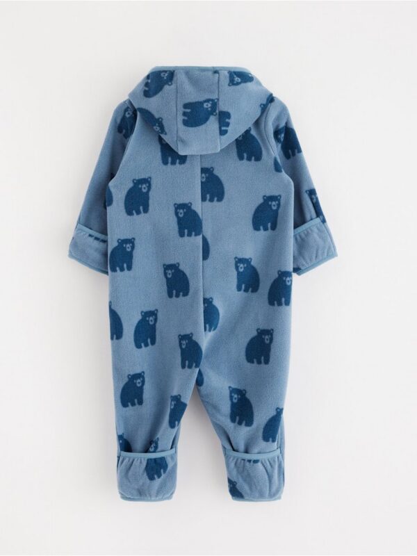 Pramsuit in microfleece - 3000733-9392