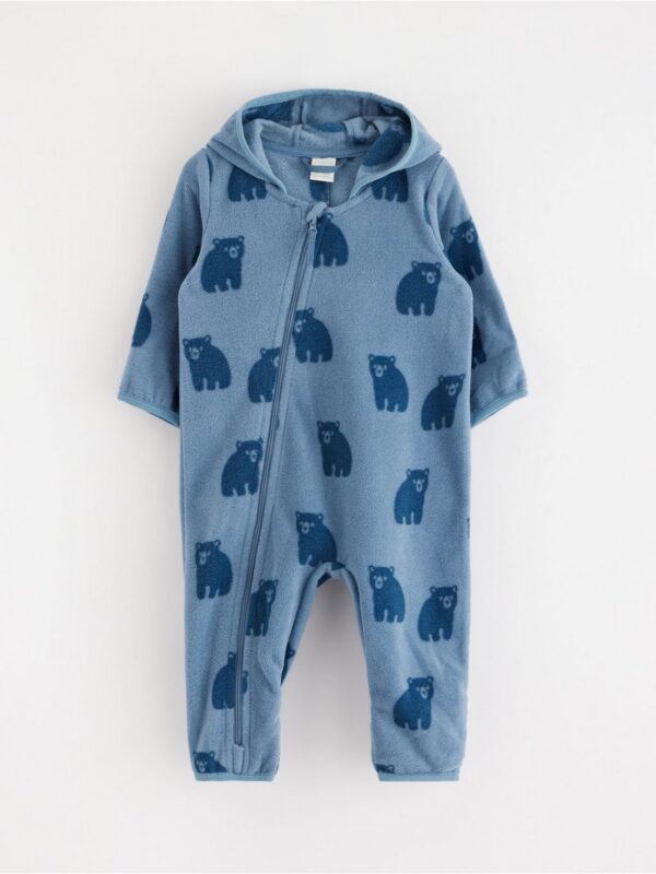 Pramsuit in microfleece - 3000733-9392