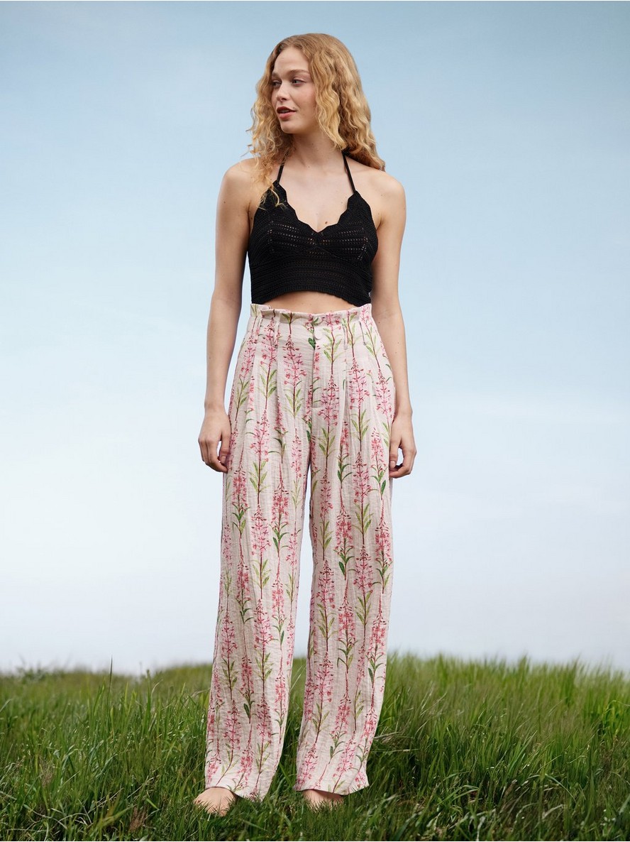 Pantalone – Floral trousers