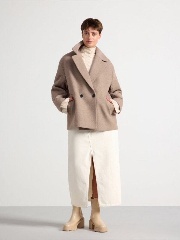 Jacket in wool blend - 3001331-374