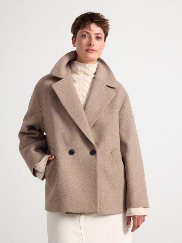 Jacket in wool blend - 3001331-374