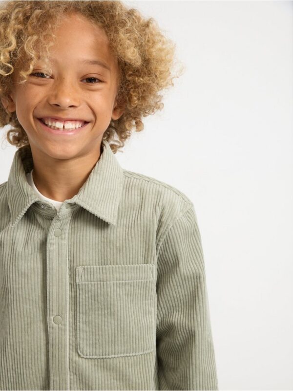 Shirt in corduroy - 3001591-3478