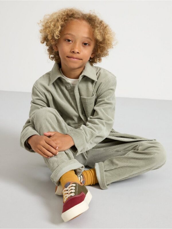 Shirt in corduroy - 3001591-3478