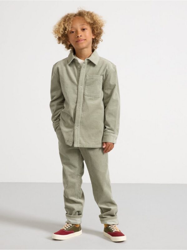 Shirt in corduroy - 3001591-3478