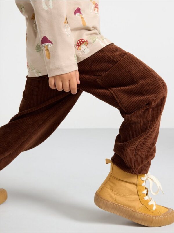 Joggers in corduroy - 3001614-6941