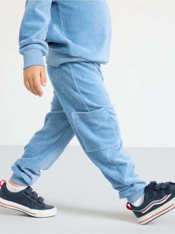 Joggers in corduroy - 3001614-8174