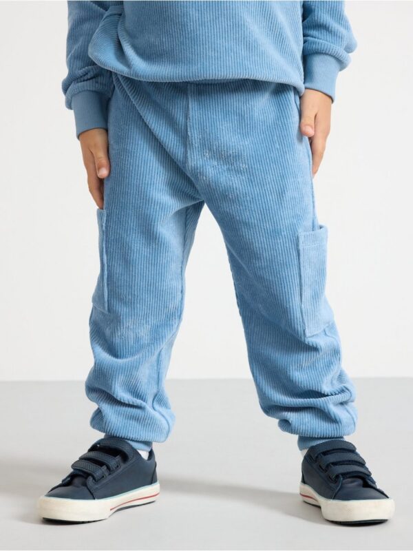 Joggers in corduroy - 3001614-8174