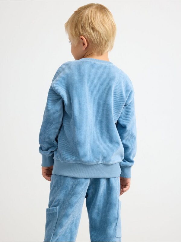 Sweatshirt in corduroy - 3001619-8174