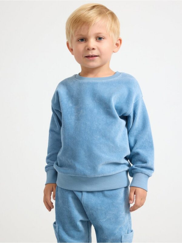 Sweatshirt in corduroy - 3001619-8174