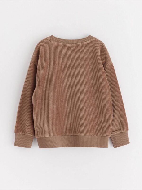 Sweatshirt in corduroy - 3001619-9849