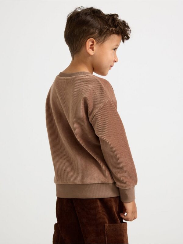 Sweatshirt in corduroy - 3001619-9849