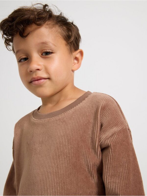 Sweatshirt in corduroy - 3001619-9849
