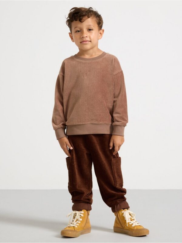 Sweatshirt in corduroy - 3001619-9849