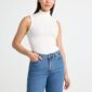 Sleeveless turtleneck top - 3001666-7862