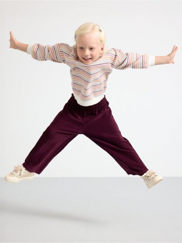 Trousers in corduroy - 3001721-7268