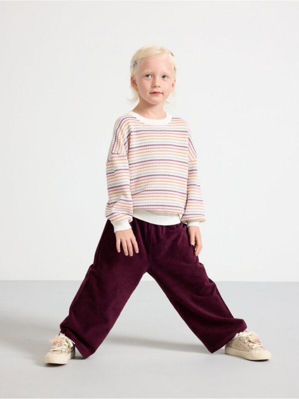 Trousers in corduroy - 3001721-7268