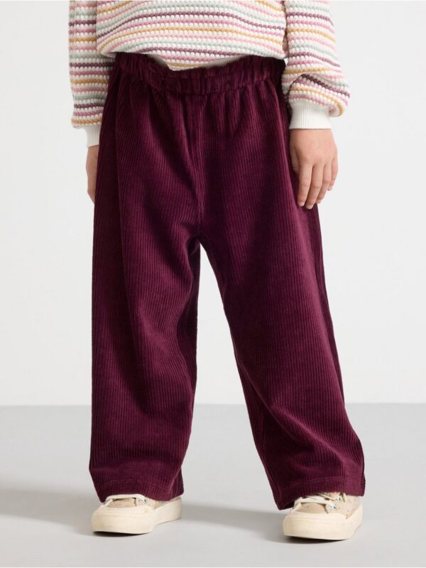 Trousers in corduroy - 3001721-7268