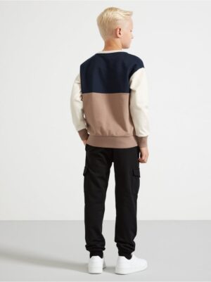 Joggers with brushed inside - 3001786-80