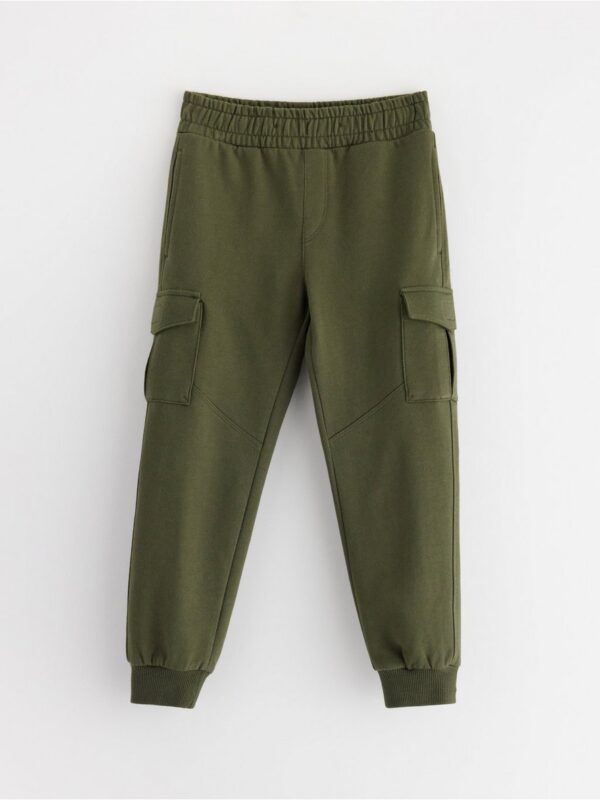 Joggers with brushed inside - 3001786-8611