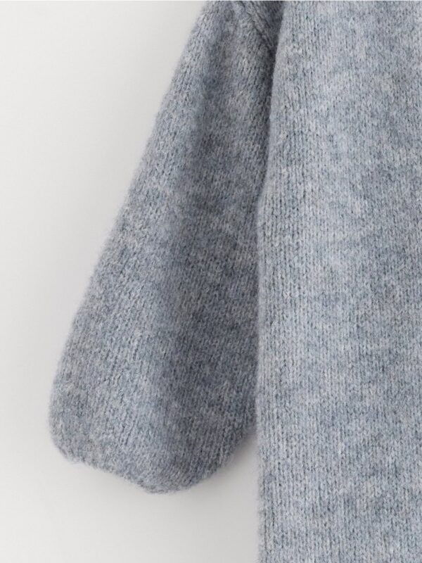 Knitted long cardigan - 3001792-7257