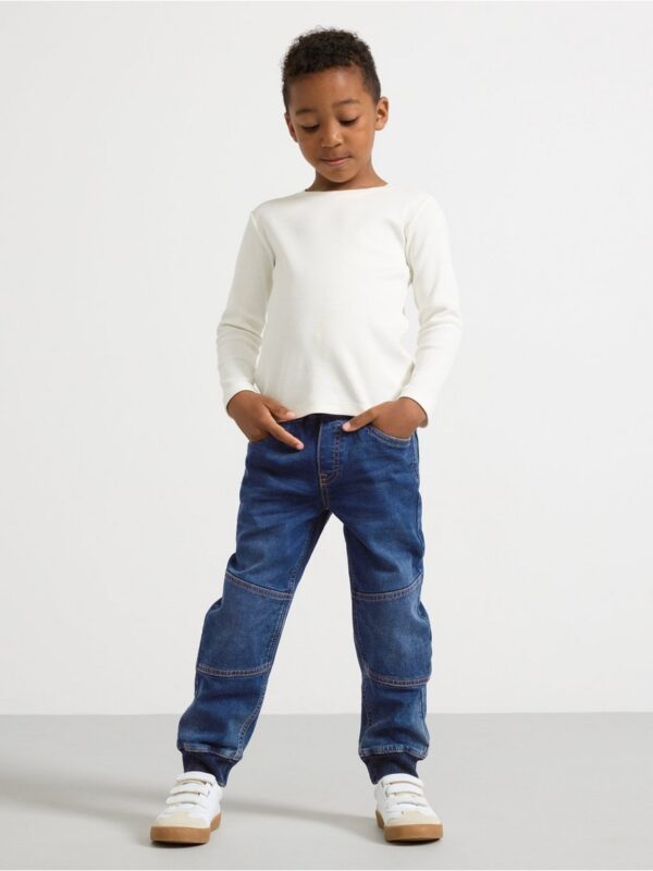 WILMER wide leg jeans with reinforced knees - 3001803-790