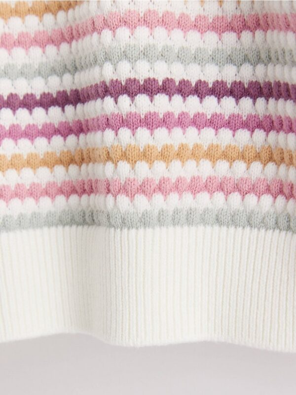 Pattern knitted jumper - 3001983-325