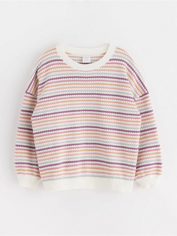 Pattern knitted jumper - 3001983-325