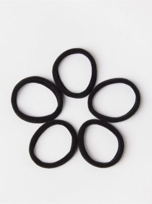 5-pack  hair elastics - 3002098-80