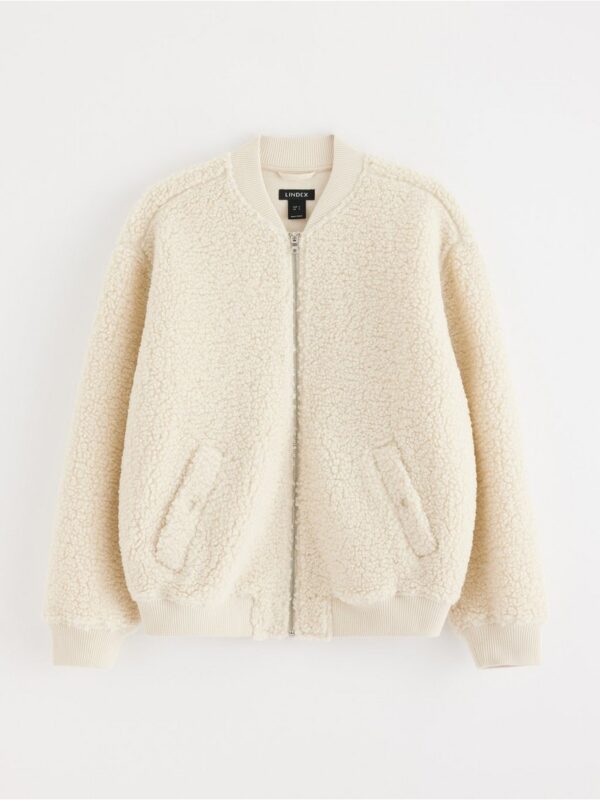 Bomber jacket in pile - 3002192-1230
