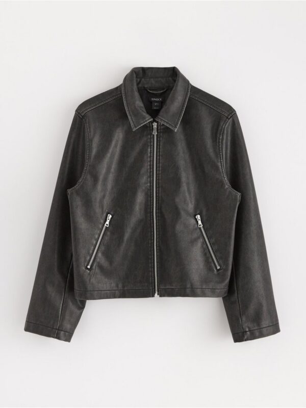 Jacket in faux leather - 3002195-80