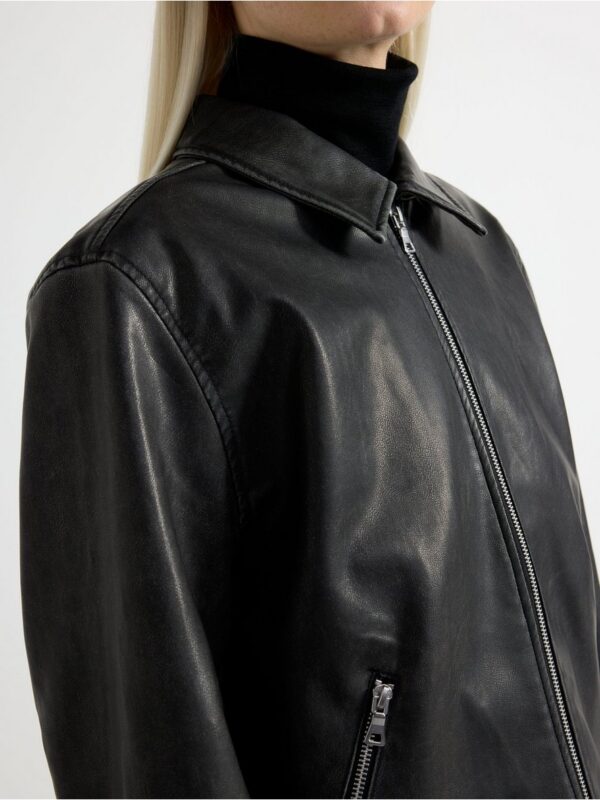 Jacket in faux leather - 3002195-80