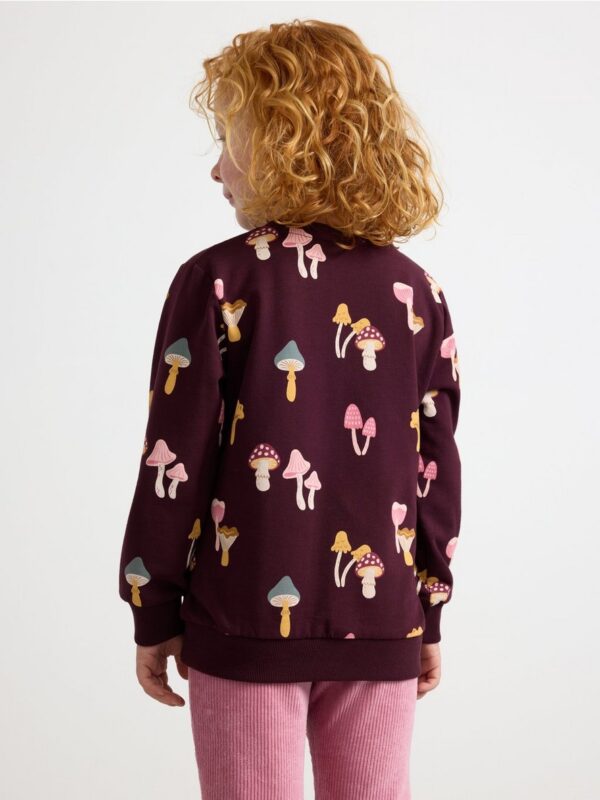 Sweatshirt with brushed inside - 3002292-7268