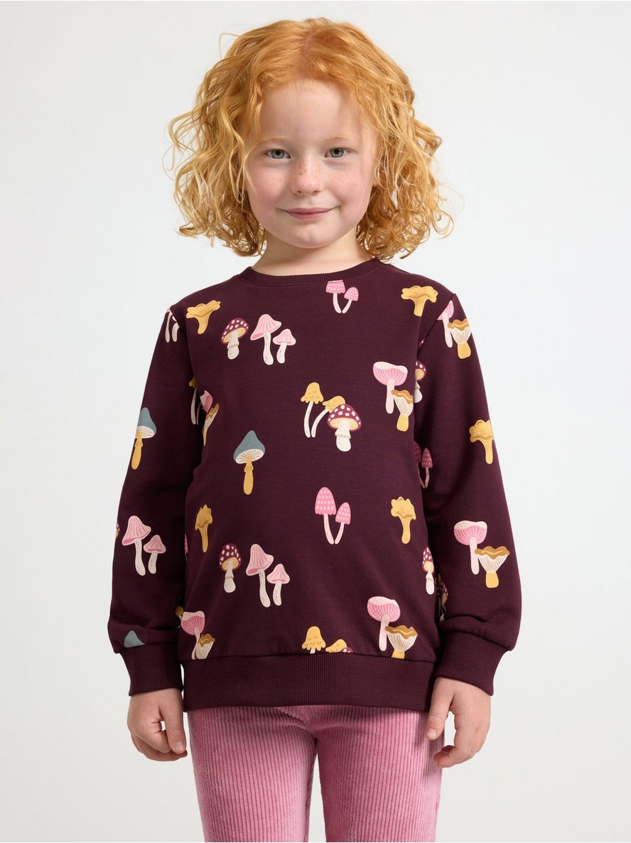 Dukserica – Sweatshirt with brushed inside