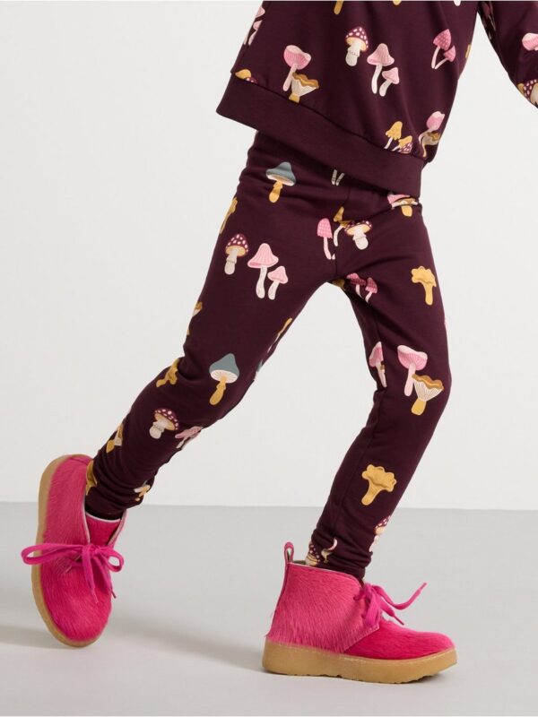 Leggings with brushed inside - 3002294-7268