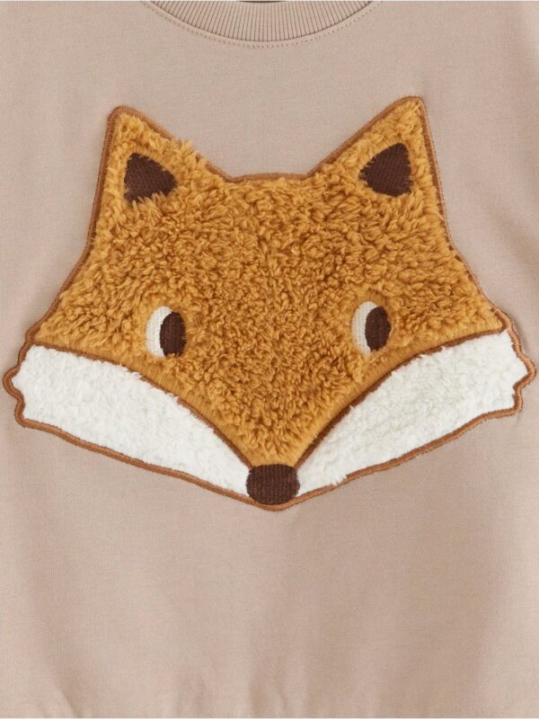 Sweatshirt with brushed inside - 3002306-6402