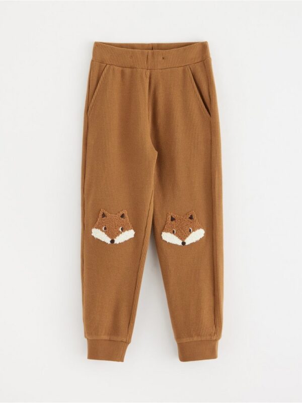 Trousers with patches - 3002309-1767