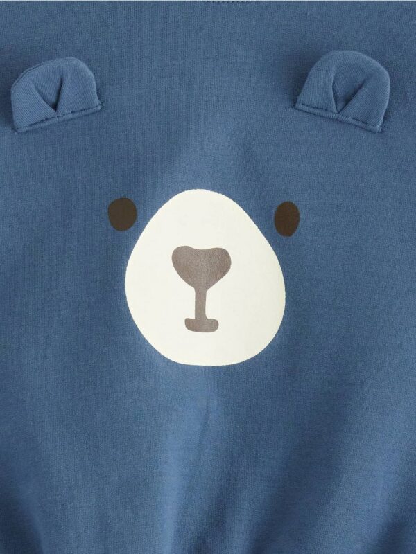 Sweatshirt with brushed inside - 3002333-4146