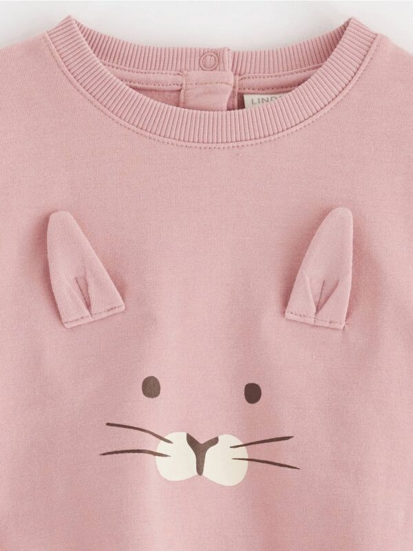 Sweatshirt with brushed inside - 3002333-7351