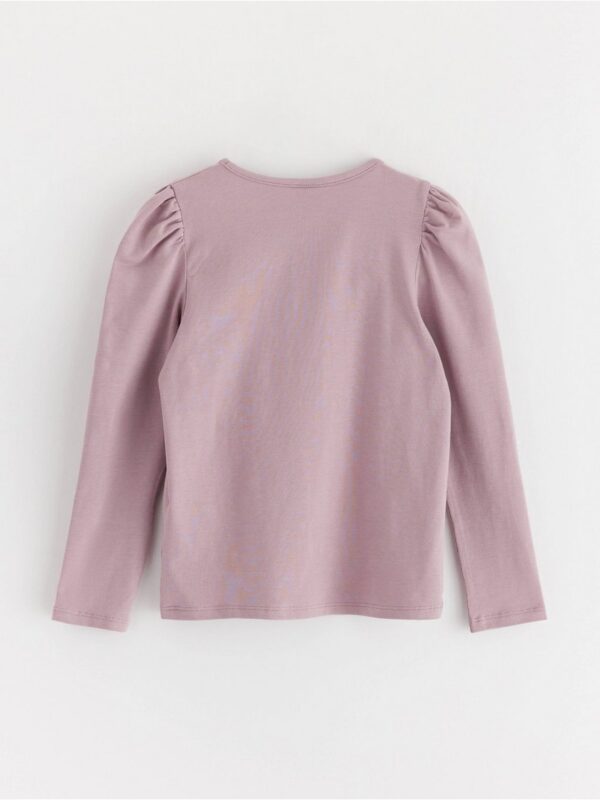 Top with puff sleeves - 3002349-8121